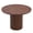 Walnut, variant on ExtraLco 42 Inch Round Dining Table, Walnut Finish Density Board Kitchen Table with Storage Pedestal Base for Dining Room, Living Room and Office