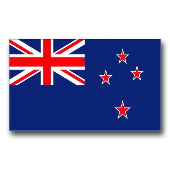 3.8 Inch New Zealand Flag Vinyl Transfer Decal