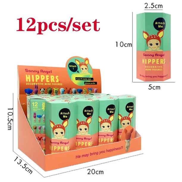 Sonny Angel Caja ciega Cuatro en uno Nake Body Cupido Kewpie Hipper Muñeca PVC Figura Limite Niños Regalo Colección Modelo Muñeca Juguetes