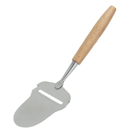 

Sliced Cheese Spatula Stainless Steel Healthy Wood Handle Cheese Spatula For Semi Hard Cheese