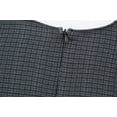 thumbnail image 4 of new autumn women's plaid contrast stitching mini skirt + top-top-S, 4 of 7