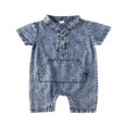 thumbnail image 1 of Combinaison en Denim avec une Grande Poche, 1 of 5