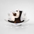 thumbnail image 5 of Halloween Ghost Decorations, 360 Degree Rotating 2D Ghost Figurine with Cute Desktop Design, Halloween Tabletop Ornament for Home Office Classroom Party Decor Spooky Holiday Display, 5 of 9