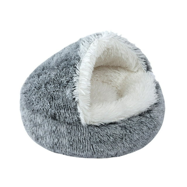 Hearth & Gear Winter Warm Semi Enclosed Cat Cat Bed Semi Enclosed Bed Enclosed Cat Home Garden Pethouse Windows for Nature Camera Motion Activated for Pet Large Pethouses for Outdoors Pole Mount Post