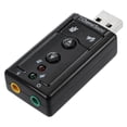 thumbnail image 1 of Adaptador de audio para tarjeta de sonido externa USB de 7.1 canales, 1 of 5