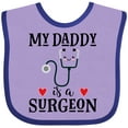 thumbnail image 3 of Inktastic Surgeon Daddy Doctor Baby Clothes Boys or Girls Baby Bib, 3 of 4