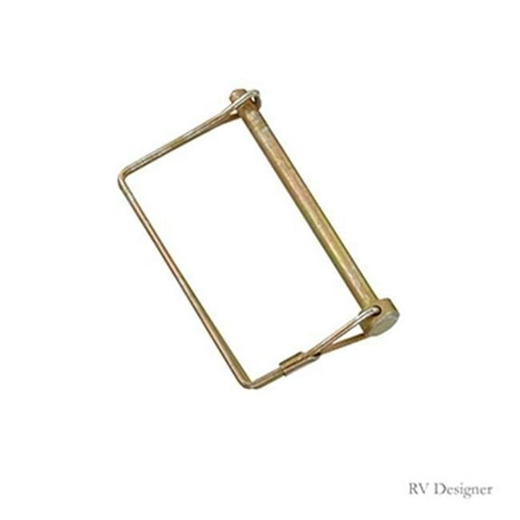 RV Designer  0.31 x 2.5 in. Safety Lock Hitch Pin