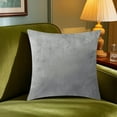 thumbnail image 4 of Decorative Throw Pillow Covers 20x20 - Suede Pillow Shams & Cushion Covers, Soft Pillowcase for Sofa, Bed, Chair, Living Room & Bedroom Home Decor Accent, 4 of 5