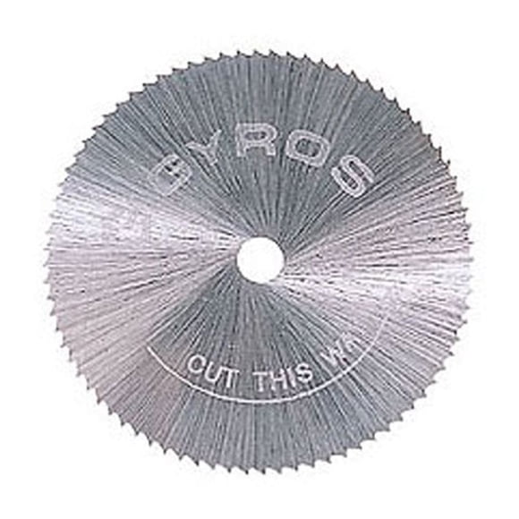 Minihoja de sierra circular giratoria con dientes finos, 1,9 cm, 60 TPI