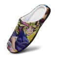 thumbnail image 3 of Yu-Gi-Oh Men's Fuzzy Slippers House Open Back Slippers Closed Toe Slippers Winter Cotton Lightweight Anti-slip Rubber Sole Slippers, 3 of 9