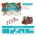 thumbnail image 2 of 13Pcs Christmas Train Set, Build Your Own Xmas Railway for Holiday Decor, Educational Learning Toy for Boys & Girls, Christmas Gift, 2 of 8