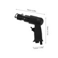 thumbnail image 2 of CATIEBYE 1Set Pneumatic Hammer Tool Black Multipurpose Air Hammer for Heavy Duty Metalwork, 2 of 6
