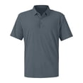 thumbnail image 3 of Men's Summer Casual 3-Button Polo Shirts Solid Color Classic Soft Breathable Fabric Tops, M, 3 of 8