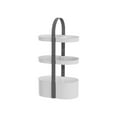 thumbnail image 2 of Cosmetic Storage Holder Jewelry Bathroom Vanity Tray for Office Desktop Home, 2 of 8