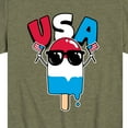 thumbnail image 3 of Instant Message - USA Popcicle - Toddler & Youth Short Sleeve Graphic T-Shirt, 3 of 6