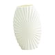 thumbnail image 5 of Jarrón de flores secas, jarrón de escritorio, adorno decorativo para eventos nórdicos, para sala de estar. blanco crema, 5 of 9