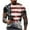 Navy, variant on Men's Oversized Independence Day Graphic Tee, Drop-Shoulder Design with Retro Print for Urban Fashion ,Black 3XL