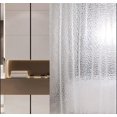 thumbnail image 3 of Cortinas de ducha de goma EVA CHAO 3D 180 x 200 cm transparentes impermeables a prueba de moho, 3 of 5