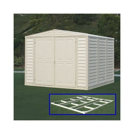 Bundle-45 Duramax DuraMate Shed and Foundation (7.85' x 7.85') (2 