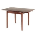 thumbnail image 6 of Winsome Wood Pulman 3-Pc Dining Set, Extendable Table & 2 Ladder-back Chairs, Walnut Finish, 6 of 10