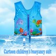 thumbnail image 2 of MUXiin Toddler Swim Vest for Kids - Buoyancy Swimming Aid for Boys and Girls - Swim Jackets with Adjustable Safety Strap for Children Age 1-6 Years/24-66Lbs,Red,One Size, 2 of 4