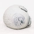 thumbnail image 2 of Almohada de cama con forma de foca, almohada mullida con forma de foca, adorable almohada de peluche de algodón con forma de foca, color blanco, 40 cm., 2 of 4