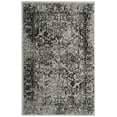 thumbnail image 3 of SAFAVIEH Adirondack Wyatt Traditional Distressed Area Rug, Grey/Black, 2'6" x 4' - Transitional Modern Design, Grey & Black, Ideal for Living Room, Bedroom, Dining Space, Entryway, Bathroom, Bedside, 3 of 13