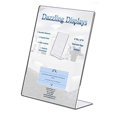 thumbnail image 2 of Dazzling Displays Clear 4x6 Slanted Sign Holders (100), 2 of 4