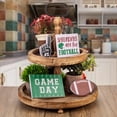 thumbnail image 2 of Artesanía estilo rugby para el hogar y la decoración del escritorio, bandeja decorativa con capas, 2 of 7