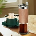 thumbnail image 2 of Yatlte Moulin à Café Manuel Portable, Réglages Réglables pour une Mouture Fluide, Moulin Conique Portable pour Camping, Voyage, Espresso, 2 of 7