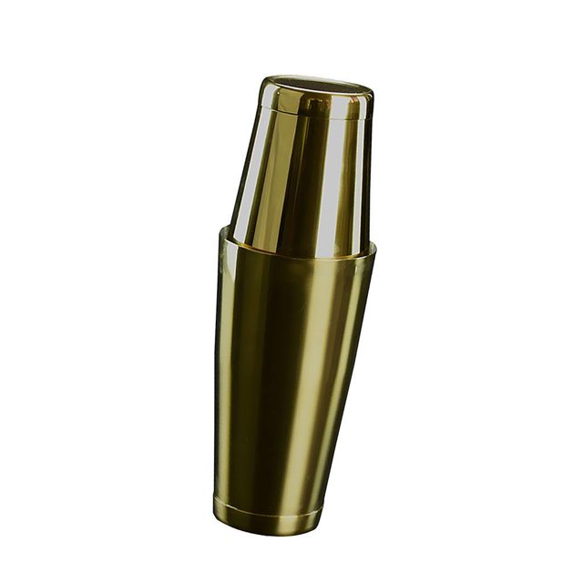 Xingzhi Stainless Steel Boston Bartending Cocktail Mixing Can Set Rose Gold Gold