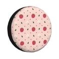 thumbnail image 1 of Fotbe Strawberry Funda de Llanta de Repuesto con Estampado, Engrosada, Ajuste Universal para Jeep, Remolque, RV, SUV, Camión-16 inch, 1 of 6