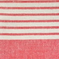thumbnail image 5 of CC Home Furnishings Set of 8 Red and White Striped Rectangular Dish Towels 28", 5 of 7