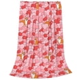 thumbnail image 2 of Lsque hearts and cute corgi Pattern Fuzzy Fleece Throw Blanket Extra Large,Super Soft,Fluffy and Warm Blankets for Couch,Bed,All Season Use-40"x30", 2 of 7