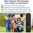 thumbnail image 3 of Replacement for LG TV Remote, for All 2019-2024 LG Remote Control for Smart TVs, for Magic MR20/21/22/23/24GA with Voice and Pointer Function. 1-Y, 3 of 5
