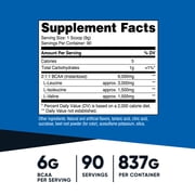 Nutricost BCAA Powder- 2:1:1 (Watermelon) 90 Servings - Amino Acid Supplement