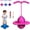 Pink, variant on Balance Jumping Ball, Pogo Jumper with Handle and Ball Pump, Indoor & Outdoor Fun, Perfect for Balance, Coordination, And Fitness