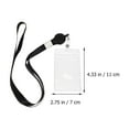 thumbnail image 2 of 2 Pcs ID Card Holder Name Tag Holder with Lanyard Id Badge Holder Game Card Holder Card Holder with Lanyard, 2 of 6