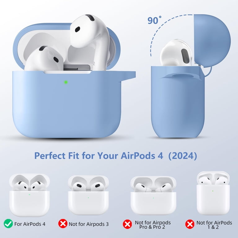 Comvin Lilac AirPods 4 & 5 Case with Cleaning Kit photo 2