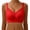 Red, variant on Womens Full Coverage Lace Wireless Bra, Seamless No Underwire T-Shirt Everyday Bralette, Comfortable Supportive Bra with Lift, Pretty Lacy Lingerie Purple S