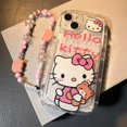 thumbnail image 2 of Funda de Tpu con cadena de melodía de perro Kitty para Redmi Note 12, 9, 11, 8, 10, 10s, 11s, 9A, 9T, 10C, 12C, POCO X5, F5, X3, M4 Pro, Xiaomi MI 11 Lite, 2 of 5