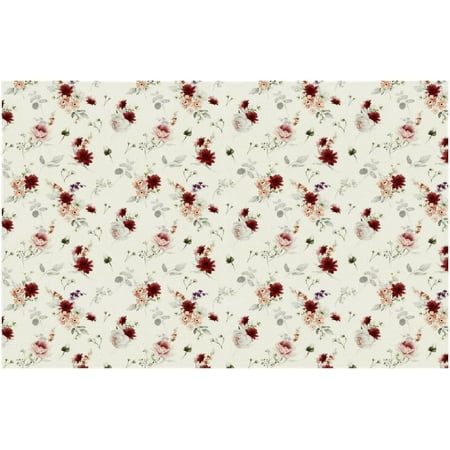 

Vintage Floral Tablecloth Boho Colorful Retro Floral Prints Rectangular Waterproofing Clean Easy Tablecloth for Kitchen Restaurant Outdoor Picnic Party60x102in
