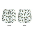 thumbnail image 4 of Disketp Colorful Grass Print Women's Shorts Workout Shorts for Athletic Gym Running Shorts with Phone Pockets XX-Large, 4 of 8