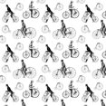 thumbnail image 2 of Repeating Pattern - Bicycles Poster Print By ® Mary Evans Picture Library (24 X 36), 2 of 4