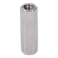thumbnail image 1 of Hex Coupling Nut, Hex Connector Nut 10Pcs  Angular Granularity Female Threads  For Hanging Items, 1 of 8