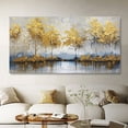 thumbnail image 1 of Cuadro Decorativo Arbol De La Vida Estilo Dorado Moderno Hd, 1 of 4