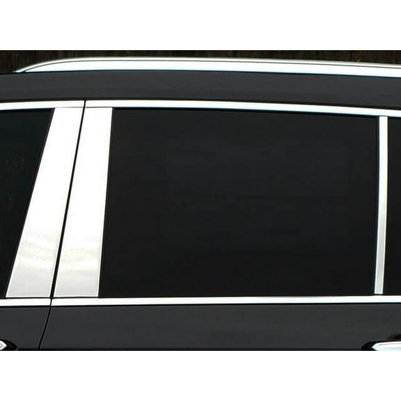 Stainless Steel Pillar Trim 6Pc Fits 2020-2021 Cadillac XT6 PP60211 QAA