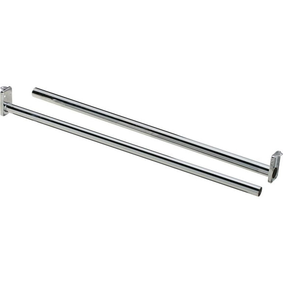 National Hardware 112007 48-72 in. Chrome Adjustable Closet Rod
