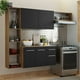 thumbnail image 2 of Mueble de Cocina Compacto 180cm Marrón/Preto Easy Madesa, 2 of 11
