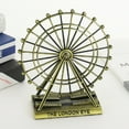 thumbnail image 2 of KYAIGUO Desktop Ornaments Mini Ferris Wheel Souvenir Desktop Decorations Metal Crafts Birthday Gifts 3.74x2.75inch, 2 of 5